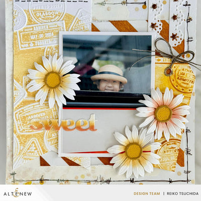 Embossing Folder Wanderlust 3D Embossing Folder