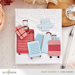 Embossing Folder Wanderlust 3D Embossing Folder