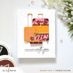 Embossing Folder Wanderlust 3D Embossing Folder