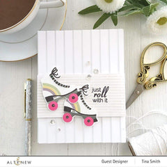 Embossing Folder Window Slats 3D Embossing Folder