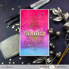 Embossing Folder Winter Foliage 3D Embossing Folder