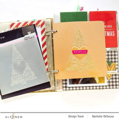 Embossing Folder Winter Foliage 3D Embossing Folder