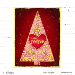 Embossing Folder Winter Foliage 3D Embossing Folder