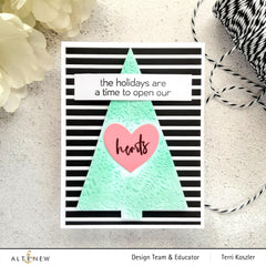 Embossing Folder Winter Foliage 3D Embossing Folder