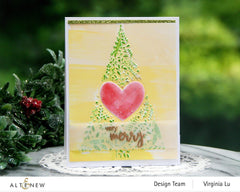 Embossing Folder Winter Foliage 3D Embossing Folder