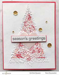 Embossing Folder Winter Foliage 3D Embossing Folder
