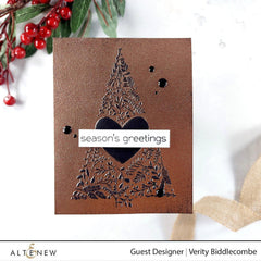 Embossing Folder Winter Foliage 3D Embossing Folder