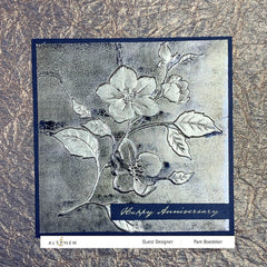 Embossing Folder Woods Rose 3D Embossing Folder