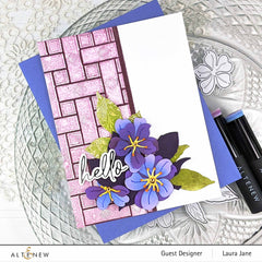 Embossing Folder Zellige Tiles 3D Embossing Folder