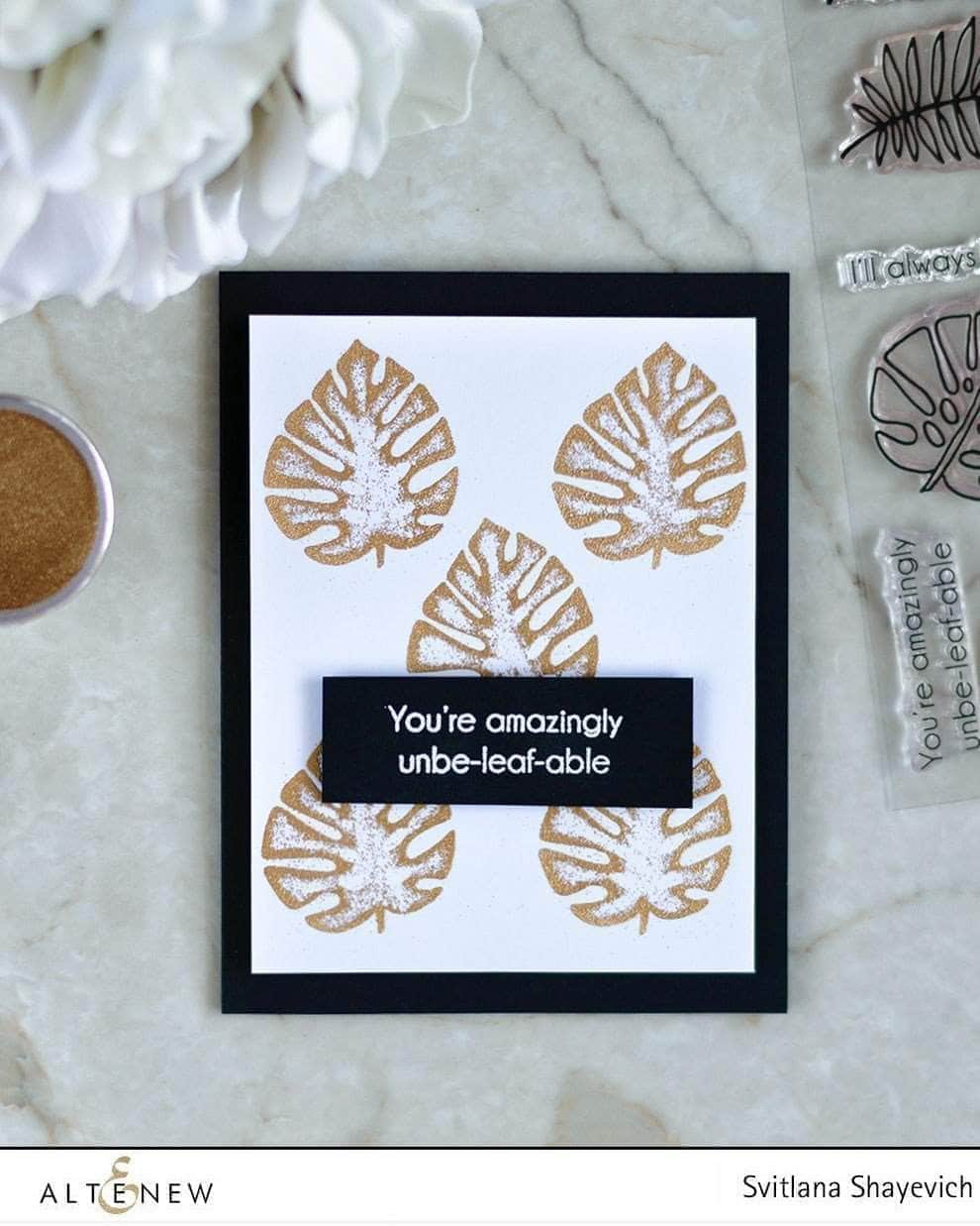 Embossing Powder Antique Gold Crisp Embossing Powder