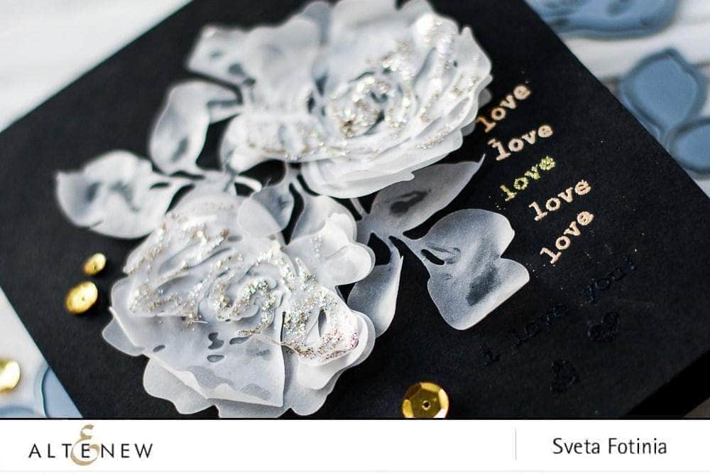 Embossing Powder Antique Gold Crisp Embossing Powder