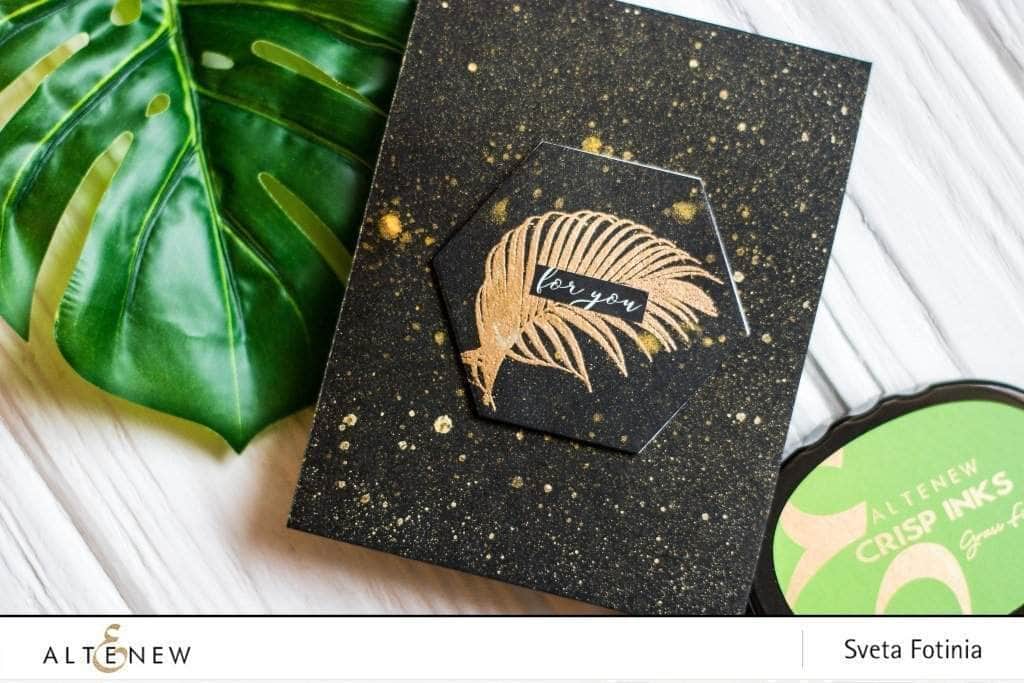 Embossing Powder Antique Gold Crisp Embossing Powder