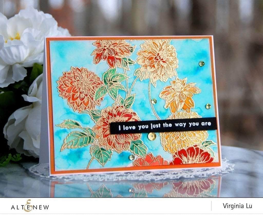 Embossing Powder Antique Gold Crisp Embossing Powder