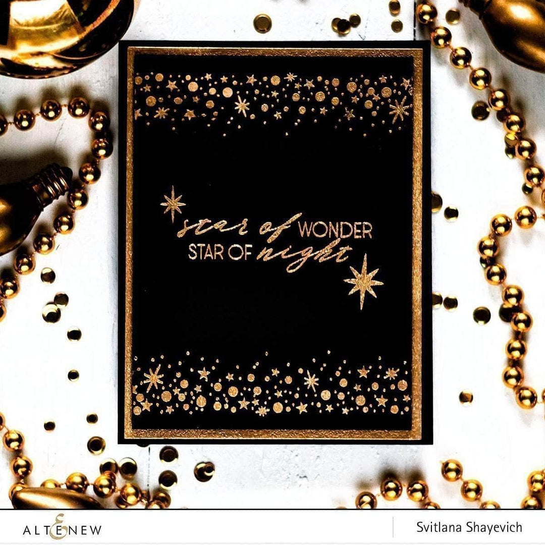 Embossing Powder Antique Gold Crisp Embossing Powder