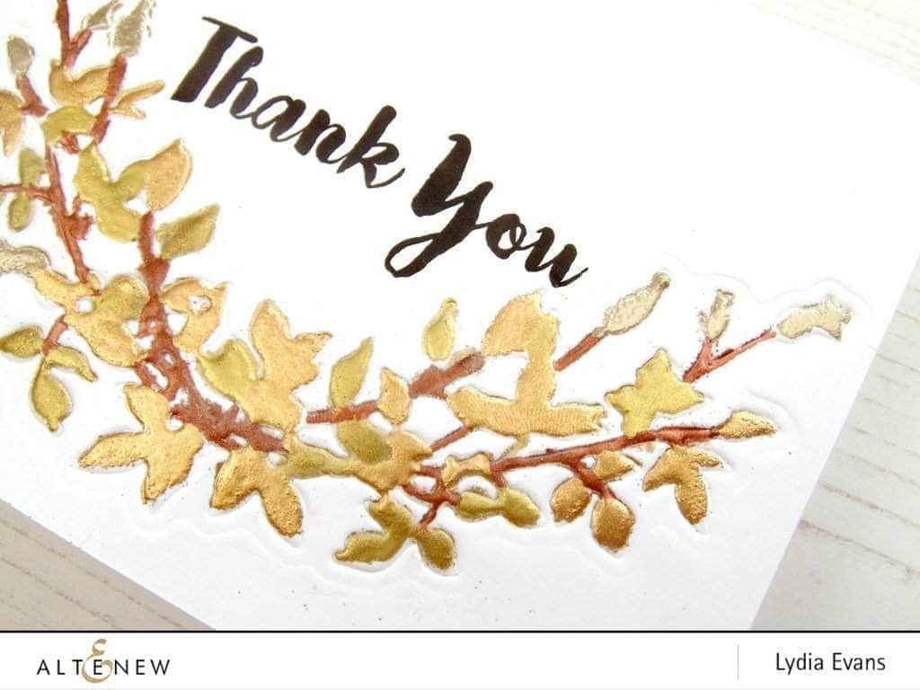 Embossing Powder Antique Gold Crisp Embossing Powder