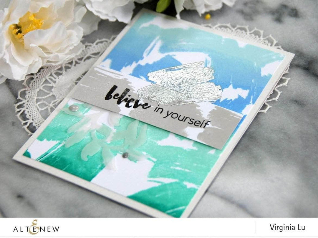 Embossing Powder Antique Silver Crisp Embossing Powder