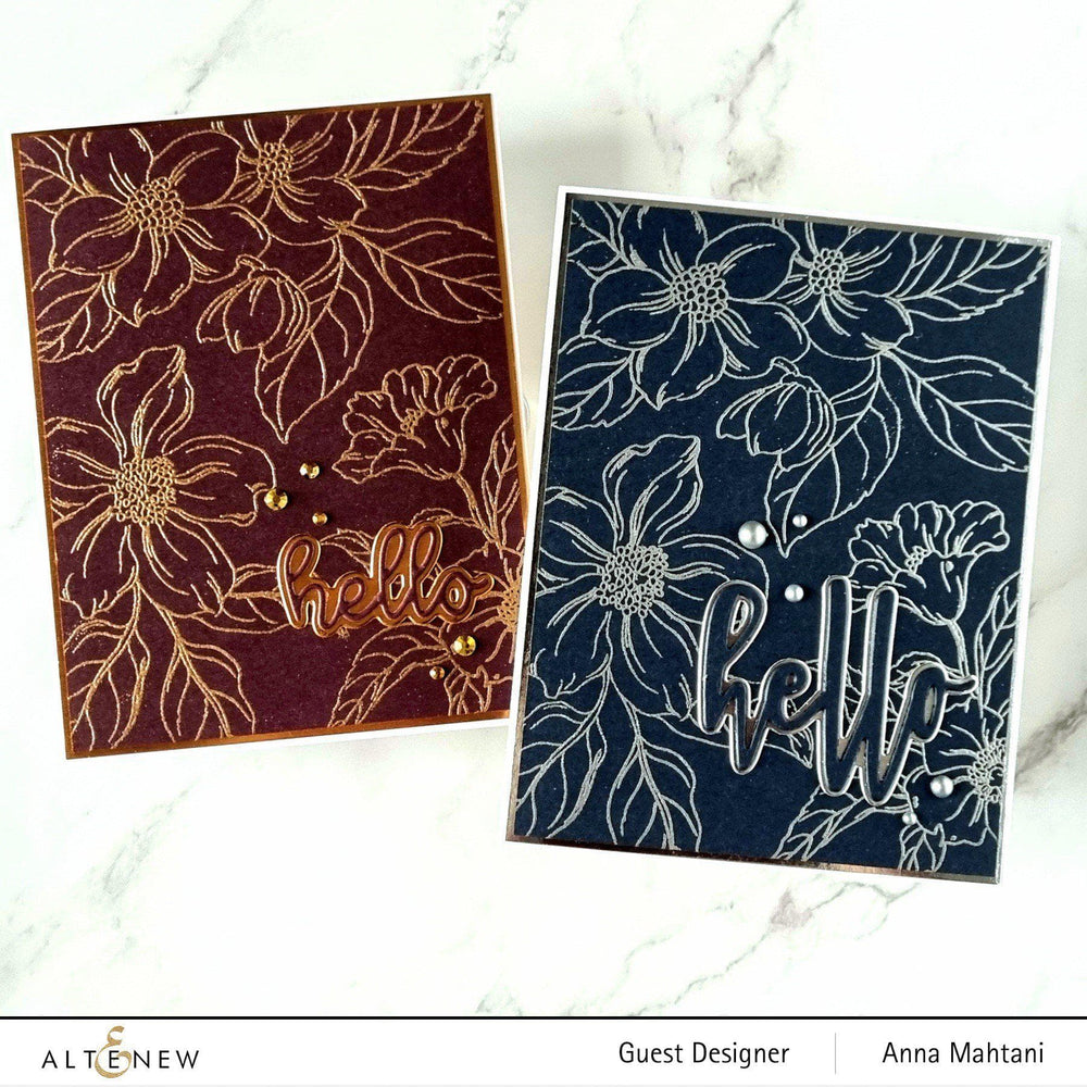 Embossing Powder Bundle Antique Gold & Silver Embossing Powder Bundle