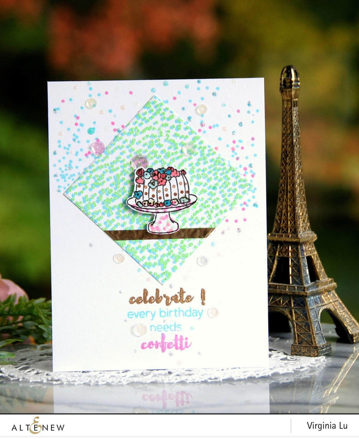 Embossing Powder Caribbean Sky Crisp Embossing Powder