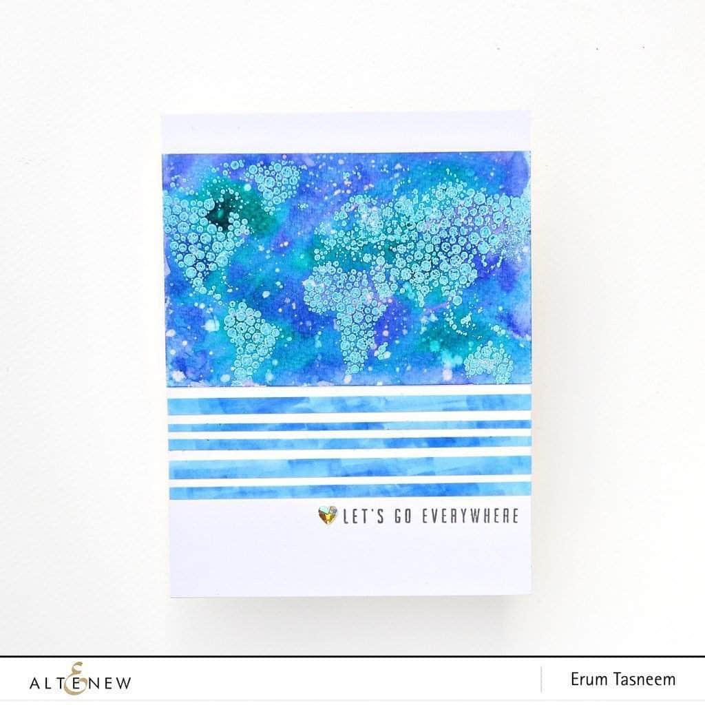 Embossing Powder Caribbean Sky Crisp Embossing Powder