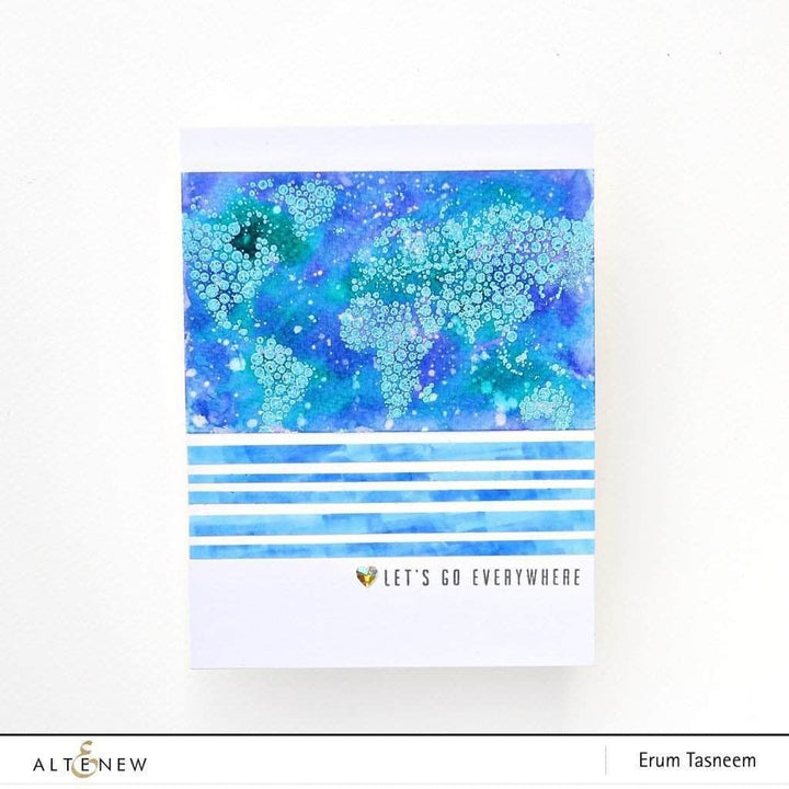 Embossing Powder Caribbean Sky Crisp Embossing Powder