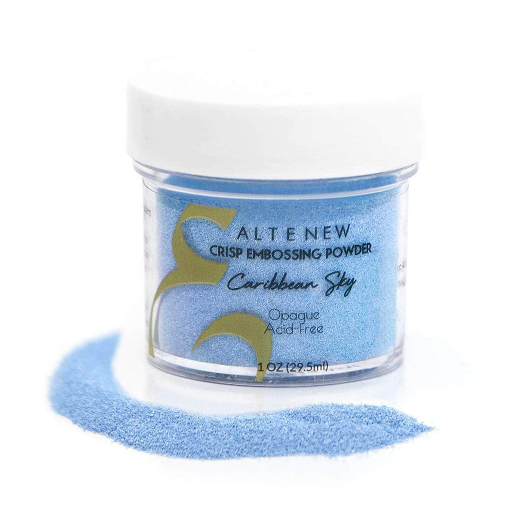Embossing Powder Caribbean Sky Crisp Embossing Powder