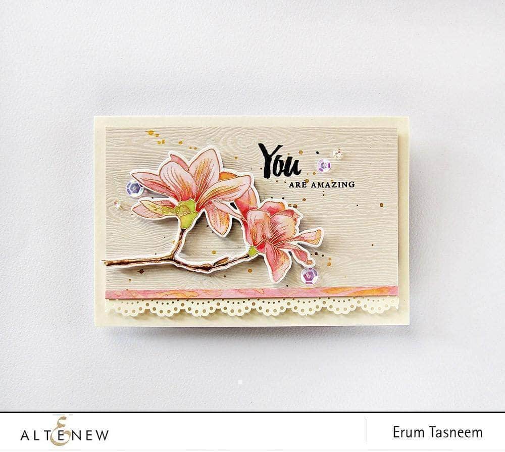 Embossing Powder Golden Peach Crisp Embossing Powder