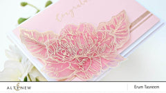 Embossing Powder Golden Peach Crisp Embossing Powder