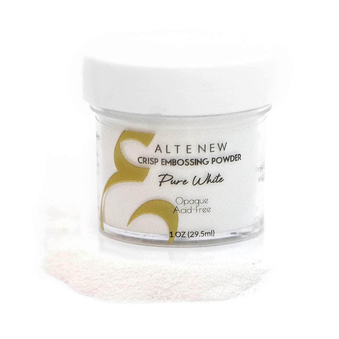 Embossing Powder Pure White Crisp Embossing Powder