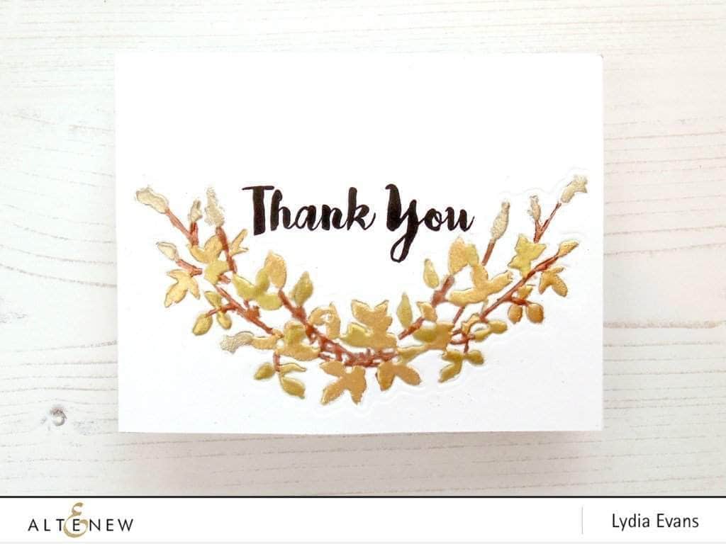 Embossing Powder Rose Gold Crisp Embossing Powder