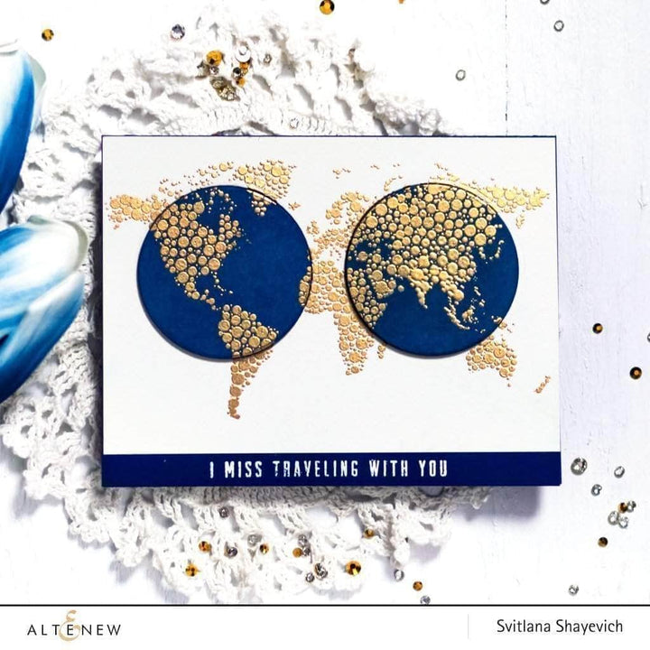 Embossing Powder Rose Gold Crisp Embossing Powder