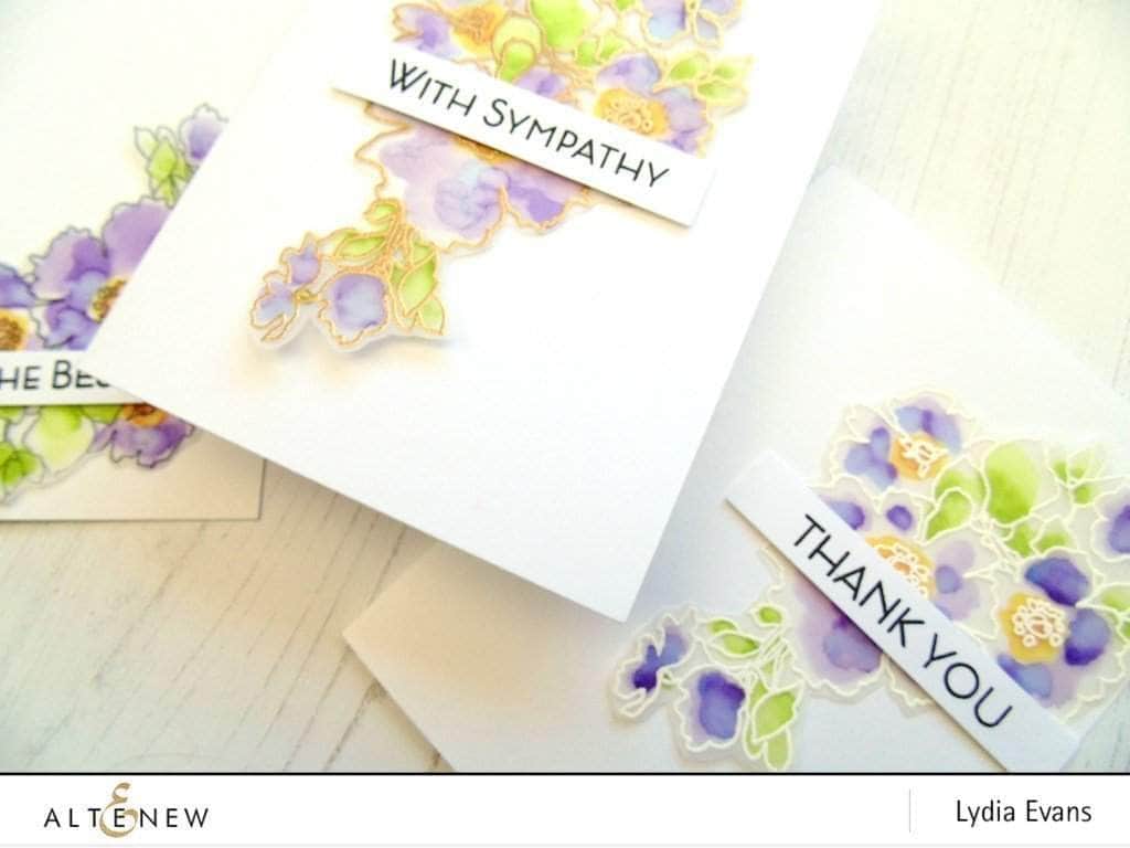 Embossing Powder Rose Gold Crisp Embossing Powder