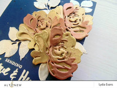 Embossing Powder Rose Gold Crisp Embossing Powder
