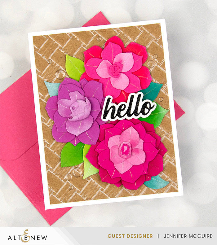 Envelope Bundle Crafty Necessities: Red Cosmos Envelope