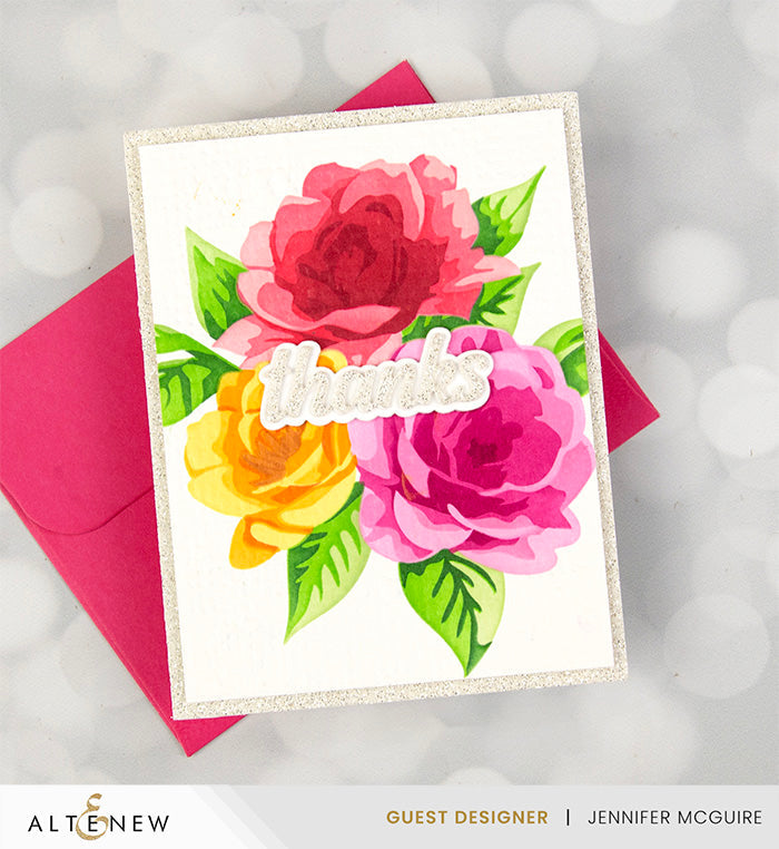 Envelope Bundle Crafty Necessities: Red Cosmos Envelope