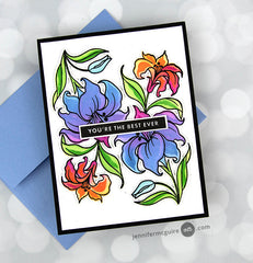 High Value Bundle Floral Layering Stamp & Ink Essentials Set