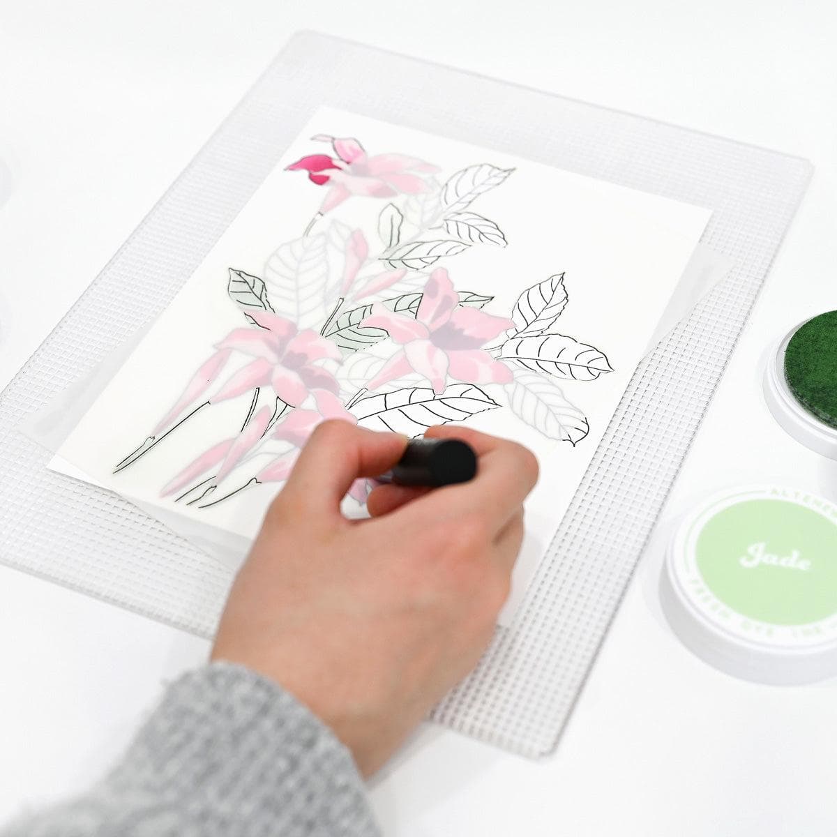 High Value Bundle Layering Stencil & Ink Blending Masterclass Set