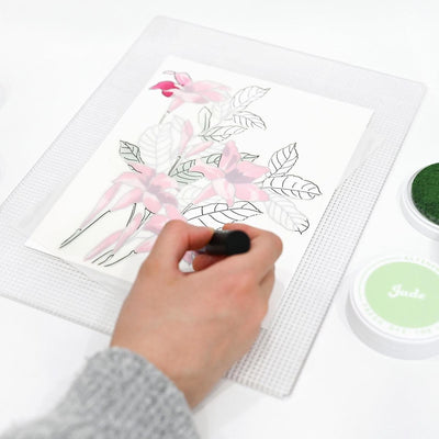 High Value Bundle Layering Stencil & Ink Blending Masterclass Set