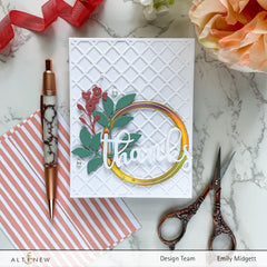 Hot Foil Plate & Die Bundle Fine Rings: Circles