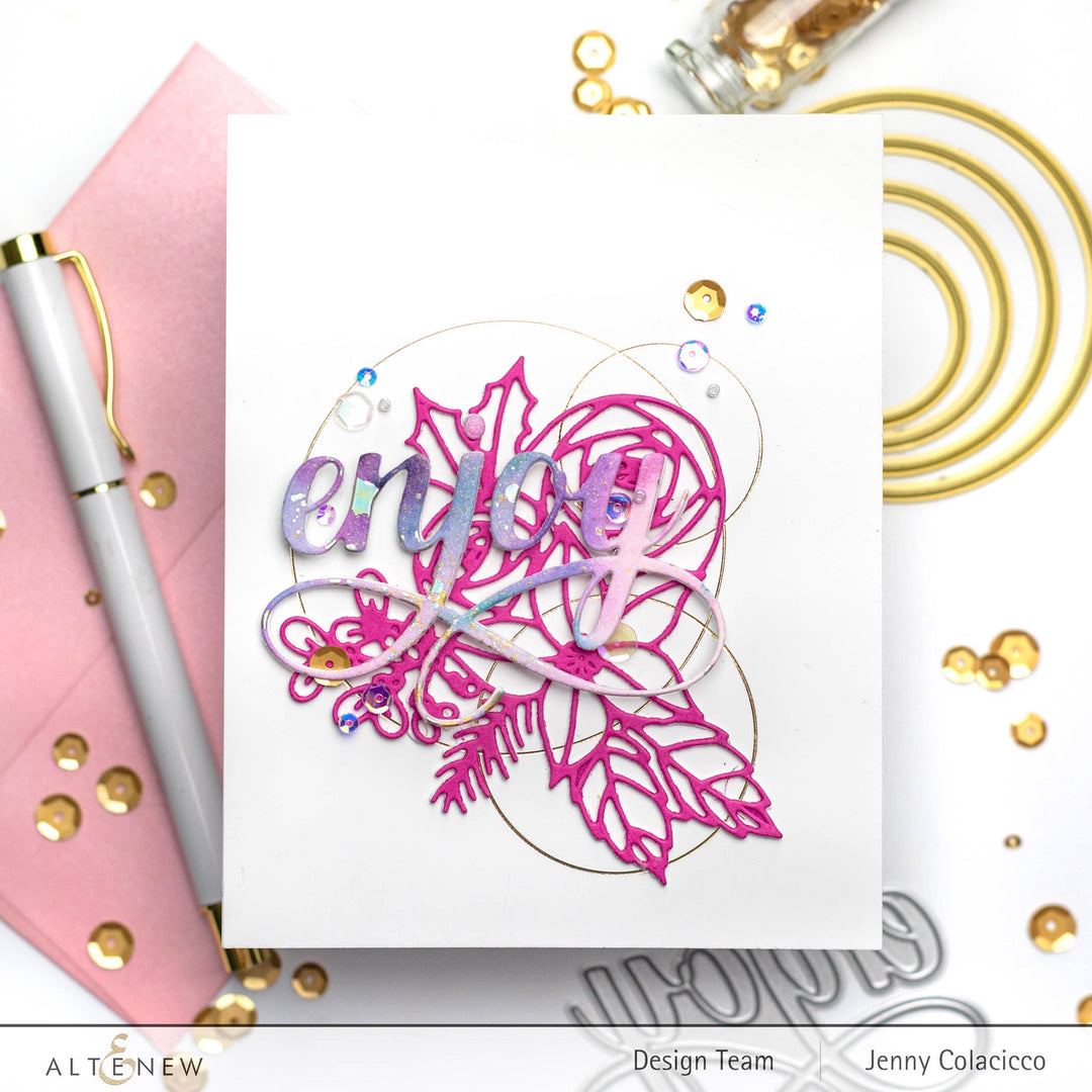 Hot Foil Plate & Die Bundle Fine Rings: Circles