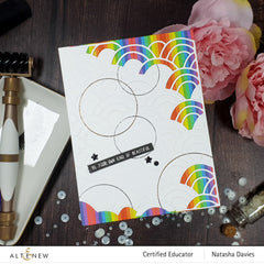 Hot Foil Plate & Die Bundle Fine Rings: Circles