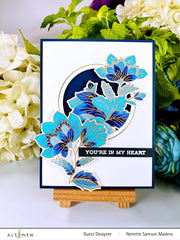 Hot Foil Plate & Die Bundle Fine Rings: Circles