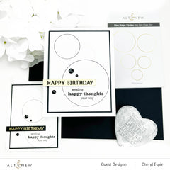 Hot Foil Plate & Die Bundle Fine Rings: Circles