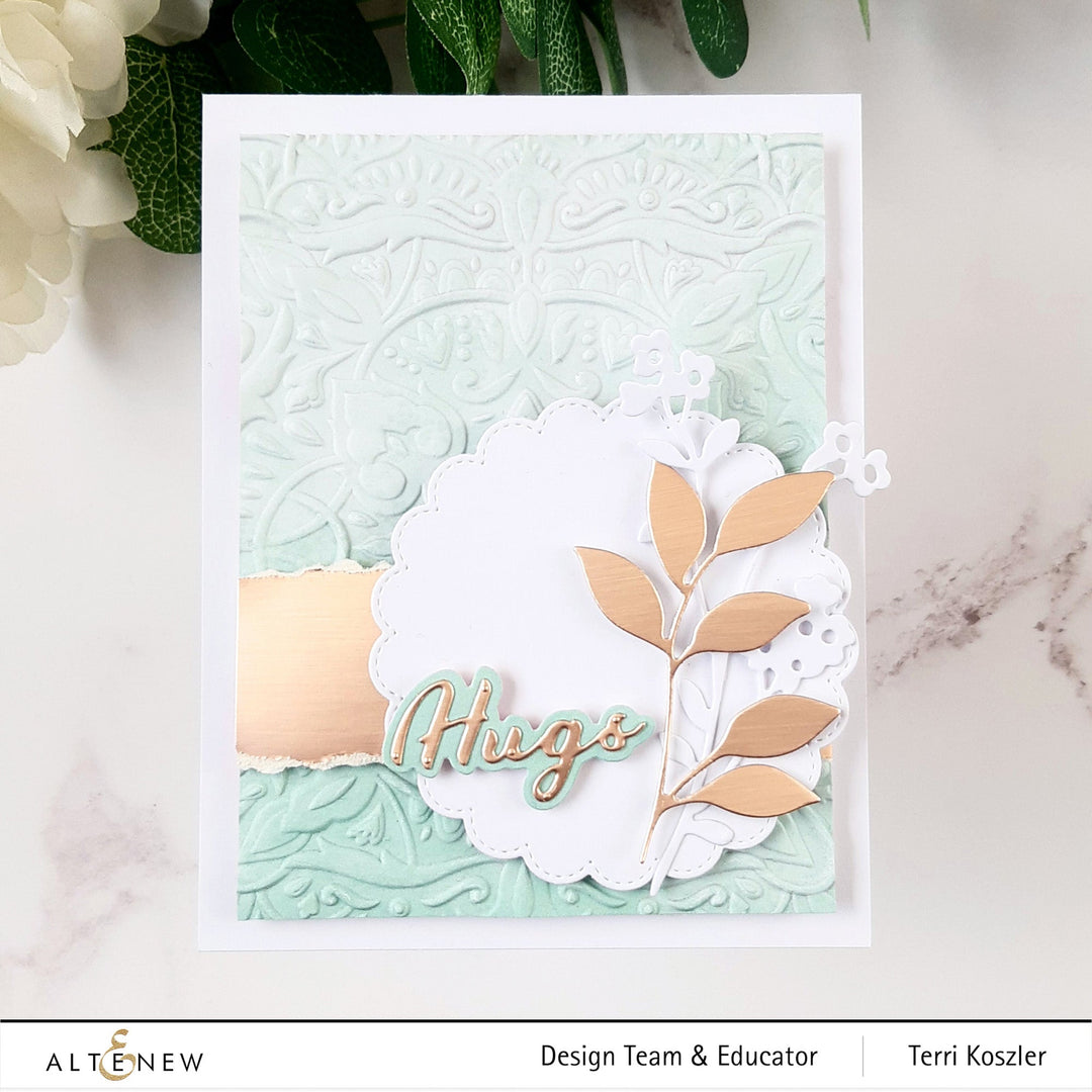 Hot Foil Plate & Die Bundle Scalloped Circles & Stitched Scalloped Circles