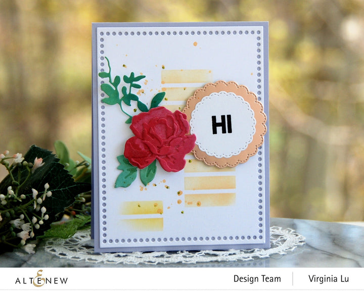 Hot Foil Plate & Die Bundle Scalloped Circles & Stitched Scalloped Circles