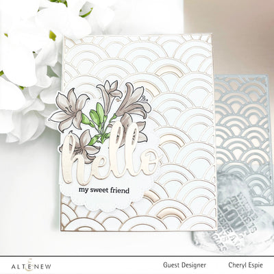 Hot Foil Plate & Die Bundle Scalloped Circles & Stitched Scalloped Circles
