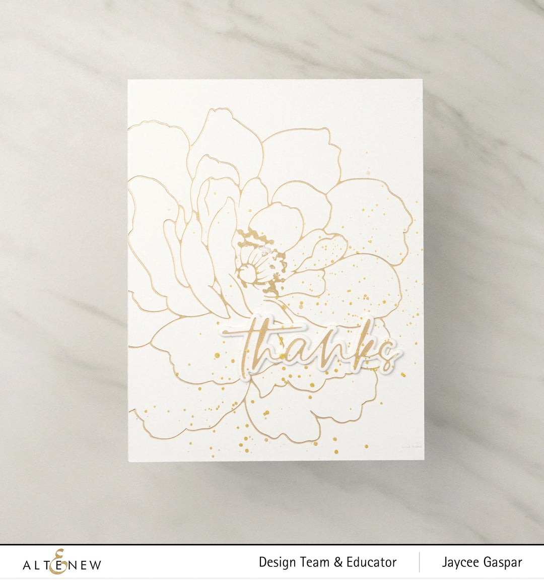 Hot Foil Plate & Die Bundle Sweet Sentiments