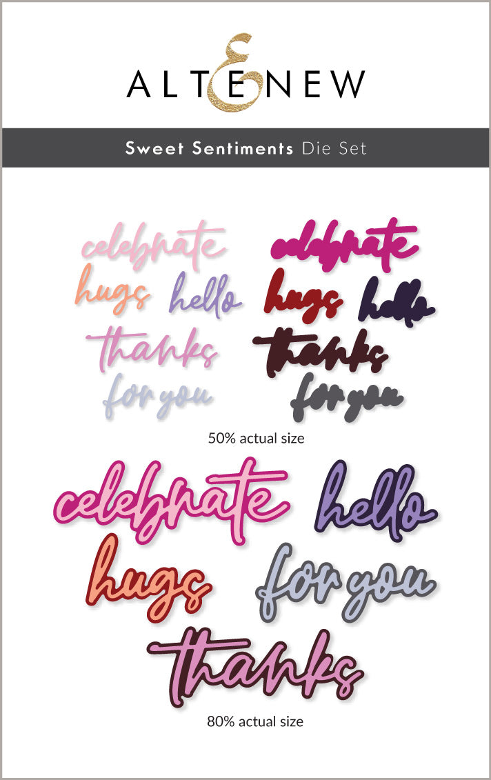 Hot Foil Plate & Die Bundle Sweet Sentiments