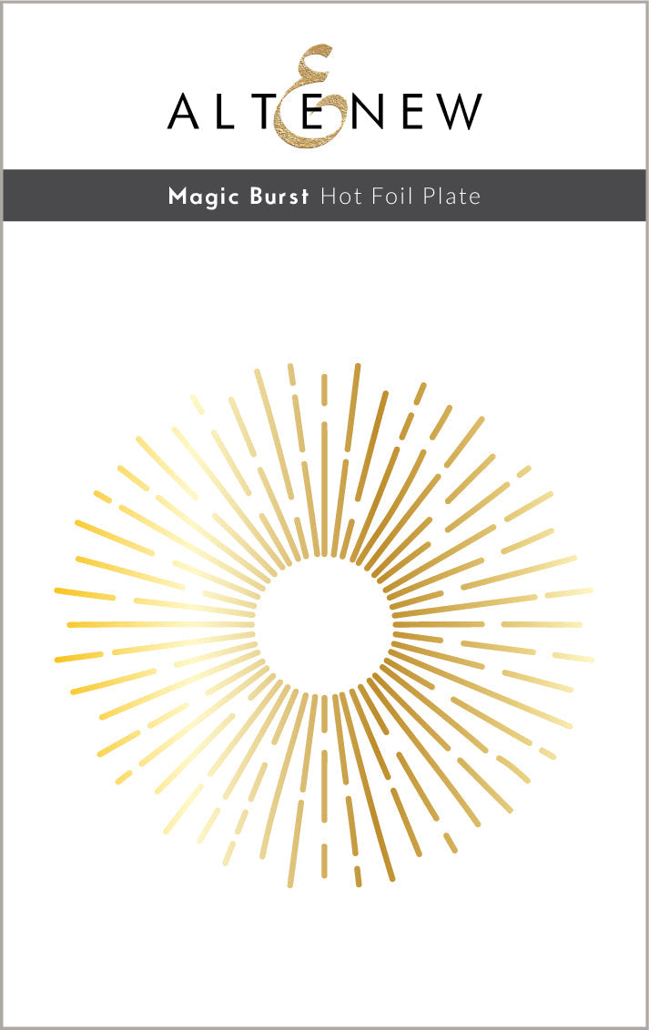 Hot Foil Plate Magic Burst Hot Foil Plate