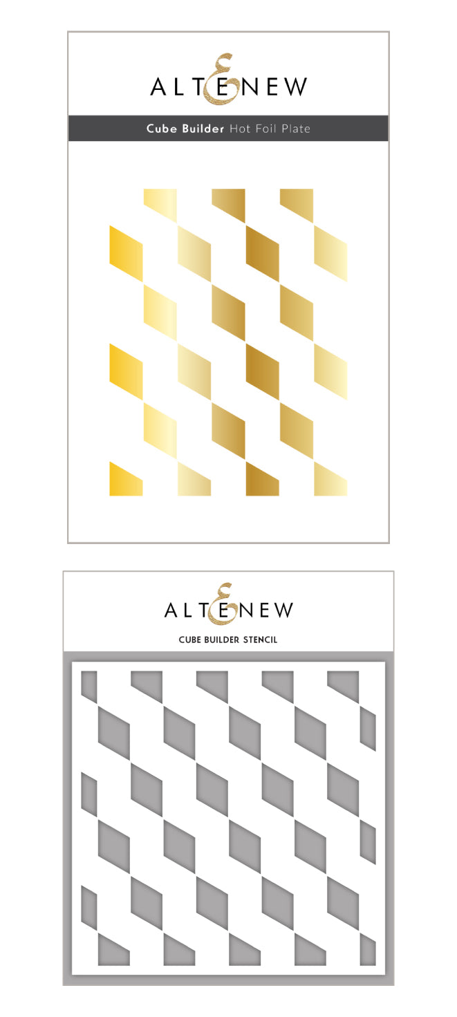 Hot Foil Plate & Stencil Bundle Cube Builder