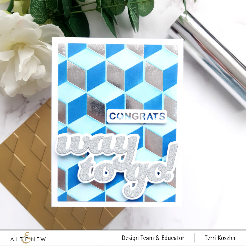 Hot Foil Plate & Stencil Bundle Cube Builder